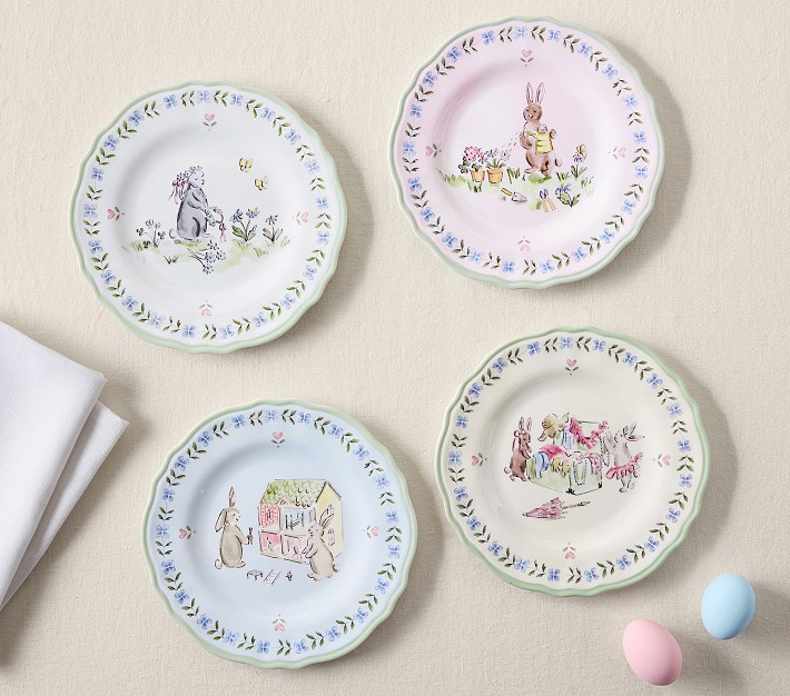 Riley Sheehey Easter Plate | Pottery Barn Kids