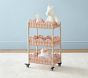 Palmer Scallop Tiered Storage Cart