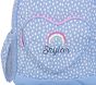 Blue Brushstroke Dot Mackenzie Backpack