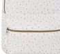 Embroidered Daisies Light Blush Colby Backpack