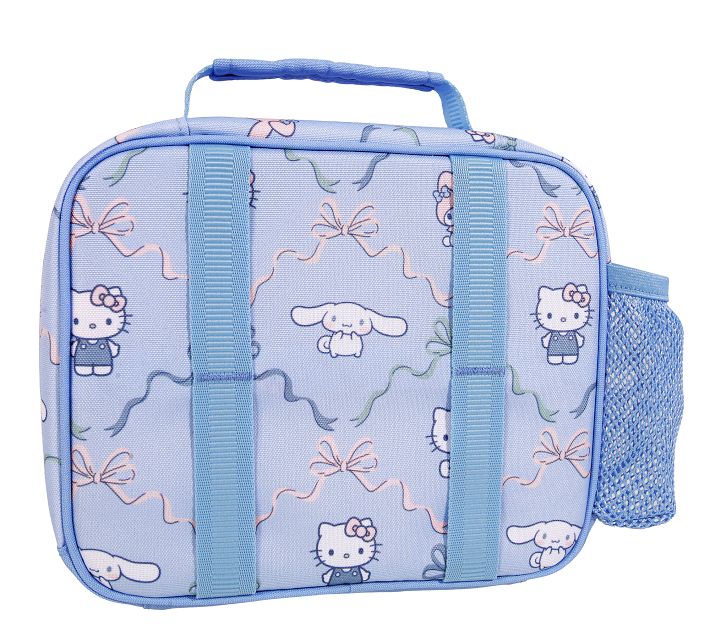girls hello kitty tie dye backpack with lunch bag and Box Set for Bundle w/More | Insulated Lunch & 16in Large Durable Sanrio Bookbag Plus Water Bottle, Stickers, More - Hello Kitty School Supplies iridescent sequin materials Purple Girls School Lunch Bag