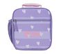 Lavender Stripe Heart Mackenzie Lunch Box