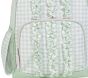 Ruffle Gingham Sage Mackenzie Backpack