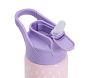 Pink Brushstroke Dot Mackenzie Water Bottle