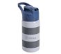 Gray Stripe Mackenzie Water Bottle