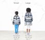 Grey Stripe Mackenzie Backpack Bundle, Set of 3