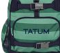 Green Stripe Mackenzie Backpack