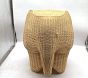 Open Box: Rattan Elephant Side Table (22")