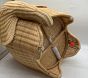 Open Box: Rattan Elephant Side Table (22")