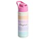 Sunset Stripe Tie-Dye Mackenzie Water Bottle