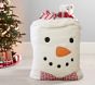 Sherpa Snowman Santa Bags