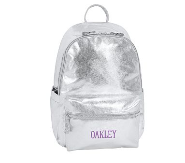 ポッタリーバーンリュック シルバー Silver Backpack | Pottery Barn Kids