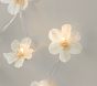 Crepe Paper Flower String Lights