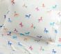 west elm x pbk Watercolour Unicorn Organic Pillowcases