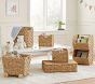 Sutton Woven Rolling Toy Storage Basket