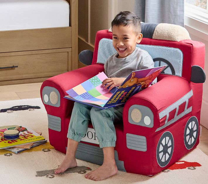 Anywhere Chair®, Fire Truck | Pottery Barn Kids