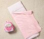 Chambray Stripe Cotton Nap Mat &amp; Mini Backpack Bundle