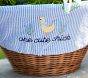 Seersucker Sentiment Easter Basket Liners