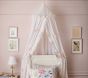 Swiss Dot Ruffle Canopy