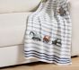 Construction Knit Kid Throw Blanket