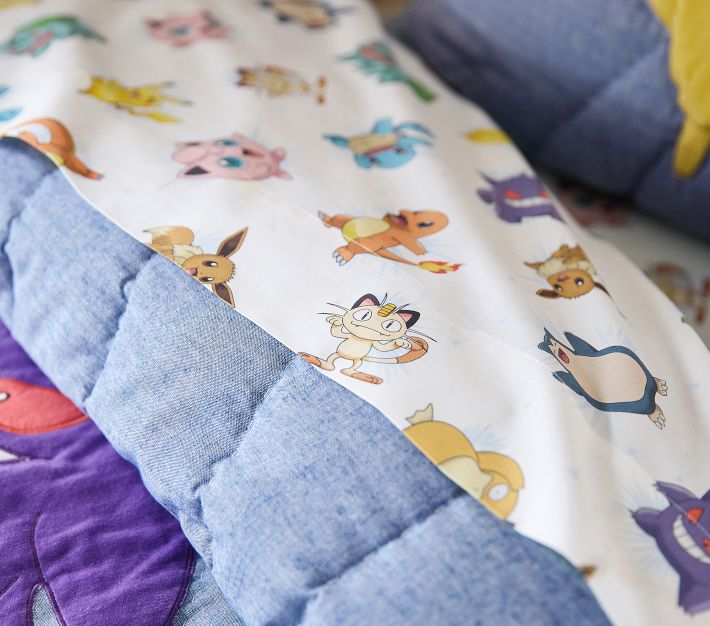 Franco Pokemon Kids 3-Piece Lightning Bolt Twin Sheet Set – Multicolor, Official