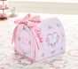 LoveShackFancy Valentine's Felt Mailbox With Bow