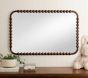 Chris Loves Julia Turned Wood Mirror (35" x 23")