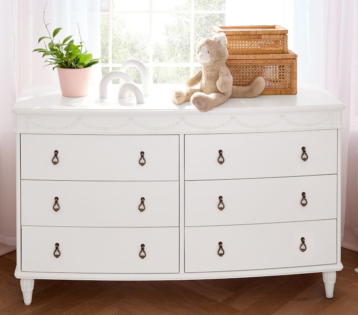 Adeline Extra-Wide Dresser, Simply White