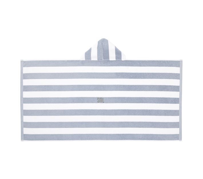 Rugby Stripe Hooded Towel | Pottery Barn Kids