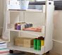 Wood And Acrylic Storage Cart