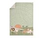 Lion Family Organic Baby Quilt