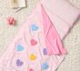 Pastel Chenille Hearts Mackenzie Nap Mat
