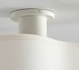 West Elm X PBK Organic Shade Flush Mount (16")