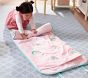 Pink Rainbows Chenille Mackenzie Nap Mat