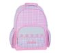 Sadie Gingham Pink Mackenzie Backpack