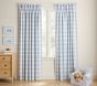 Bria Hammel Pinch Pleat Plaid Curtain