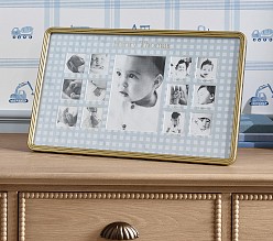 Bria Hammel Gingham First Year Frame (18" x 11")