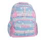 Blue Stripe Heart Mackenzie Backpack
