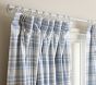 Bria Hammel Pinch Pleat Plaid Curtain
