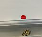 Open Box: Ava Regency 7-Drawer Dresser (56"W x 19"D) - Simply White, Brass