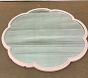 Open Box: Blush Scallop Mirror (30")