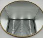 Open Box: Metal Round Mirror (30") - Gold
