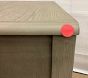 Open Box: Willow Nightstand (19") - Seadrift, Antique Bronze
