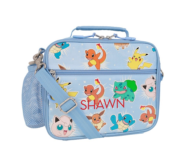 Blue Damask Adaptive Lunch Box | Pottery Barn Kids