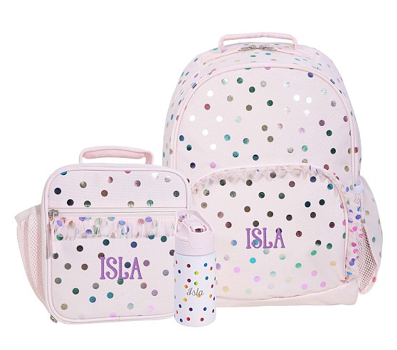 2 litt backpack kid deux par deux Little Kids Simply Green Baby 13 inches in width The Children's Place Girls Stitch