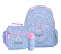Blue Brushstroke Dot Mackenzie Backpack Bundle, Set of 3