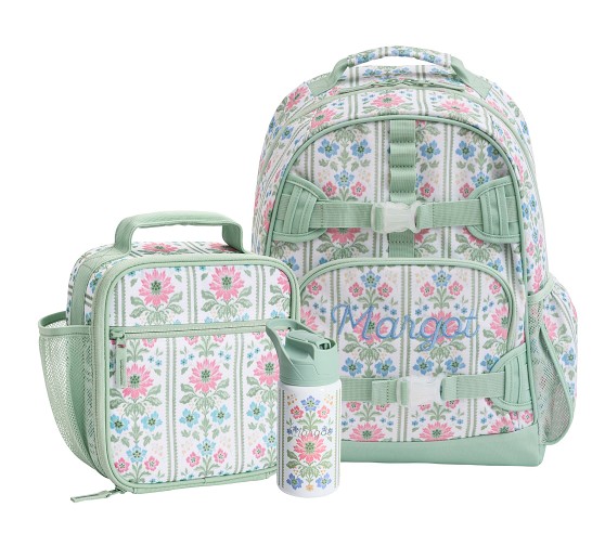 Hill House Home Blue Floral Mackenzie Backpack Bundle, Set of 3