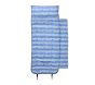 Chambray Stripe Airplane Mackenzie Nap Mat &amp; Backpack Bundle