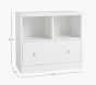 Cameron Cubby Tower Wall Storage System with Bookcase Cubby