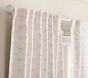 Evelyn Printed Bow Blackout Curtain